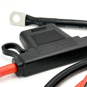 Разъем 50А с кабелем питания 6AWG и встроенным водонепроницаемым держателем предохранителя - Product Image 5