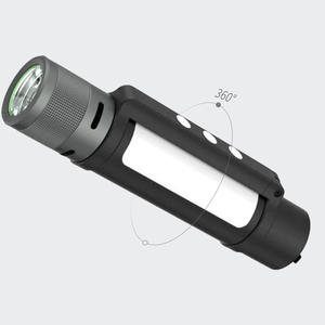 Nextool 6-en-1 1000lm Alarma con zoom de doble luz Linterna Usb-c Banco de energía móvil recargable Antorcha de camping - Product Image 2