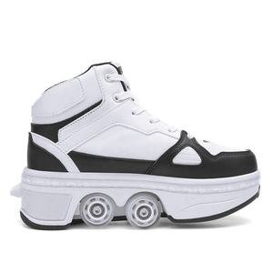 Zapatos de Patinaje Personalizados de Fábrica con Luces, Plantillas, Ruedas y Suelas de Material para Patines - Product Image 3
