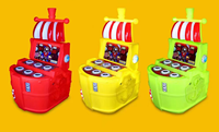 Toute nouvelle machine de jeu en plastique « Pirates Hit the Frog Hammer »