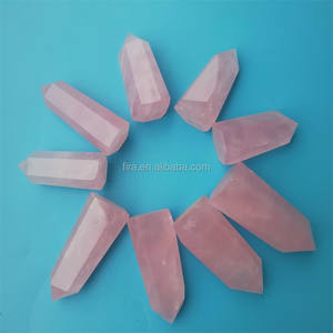 Punte <span class=keywords><strong>di</strong></span> <span class=keywords><strong>Cristallo</strong></span> <span class=keywords><strong>di</strong></span> <span class=keywords><strong>Quarzo</strong></span> Rosa Naturale Lucidato all'Ingrosso, Bacchette Curative in <span class=keywords><strong>Cristallo</strong></span> <span class=keywords><strong>di</strong></span> <span class=keywords><strong>Quarzo</strong></span> Rosa - Product Image 2