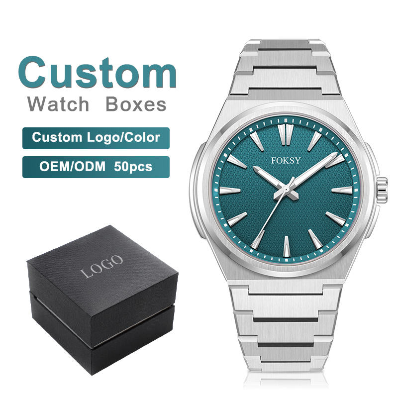Design Your Luxury Watches with Custom Printed Men's Quartz Watch