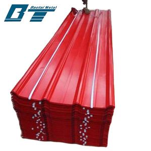 Кровельные листы IBR 6 м, цены на цветную крышу 14 калибра, Гофрированный стальной кровельный лист - Product Image 5