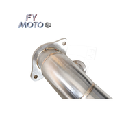 Knalpot Downpipe untuk Alfa Romeo Giulia 200P/280P 2.0T 2017 +