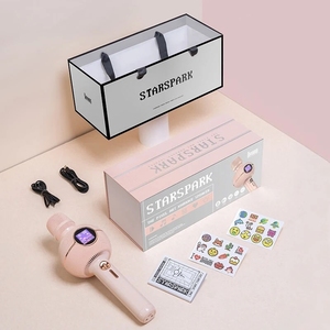 <span class=keywords><strong>DIVOOM</strong></span> Dot K Gobo Bluetooth Microphone Audio Intégré Sans Fil Microphone Chant Artefact Changeur de Voix Haut-Parleur KTV - Product Image 4