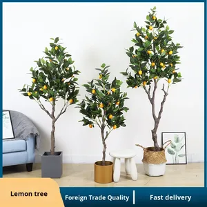 Bắc Âu-Lấy Cảm hứng Uv-Chứng Nhận Trong Nhà Màu Xanh Lá Cây Nhựa Nồi Chanh Cam Hoa Lá Trang Trí Nội Thất Cho Cao Nhà Vườn Sống landscapers - Product Image 2