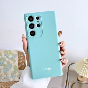 Fashion <strong>Designers</strong> Blank Soft Touch Silicone Customized <strong>Phone</strong> <strong>Case</strong> for Samsung Series - Product Image 1