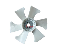 Pièces de chariot élévateur lame de ventilateur de radiateur tcm pièces de chariot élévateur lame de ventilateur pour moteur C240