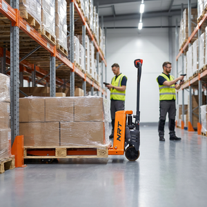 NB15L01LD 4400Lbs alimentado por batería hidráulico eléctrico terreno áspero carretilla elevadora eléctrica transpaleta manual - Product Image 1