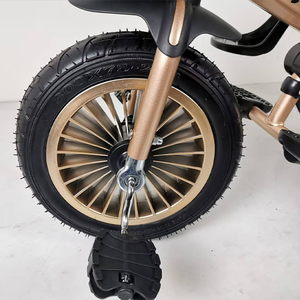 Tricycle bébé 4 en 1, vélo, poussette plate, tricycle, vélo, siège réglable - Product Image 5