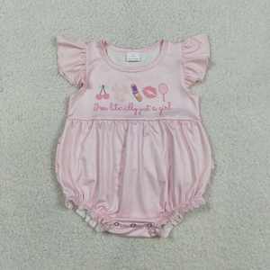 Ropa Ecológica para Bebés Recién Nacidos, Rompers con Flores Coloridas y Mangas Cortas con Volantes - Product Image 6