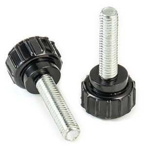 Carbon Steel Round Head Knurled Screw M4 M5 M6 M8 Zinc Plated Grade 4.8 Standard IFI 156-6-2002 - Product Image 2