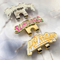 Fabricant chinois professionnel de pin's personnalisés en métal pour casquettes de baseball mexicaines, pin's de bordure et pin's ajustables avec logo personnalisé pour chapeaux