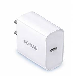 Kit de charge rapide UGREEN 20W PD avec câble USB-C pour iPhone 15-17 et appareils Android, câble de données Type-C vers C de 1m - Product Image 1