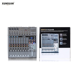มิกเซอร์เสียงอนาล็อก XUNGUAN <span class=keywords><strong>XENYX</strong></span> X1622USB 16 อินพุต 2 บัส พร้อมพอร์ต USB สำหรับบันทึกเสียง ใช้ได้กับการแสดงสดและสตูดิโอ - Product Image 1