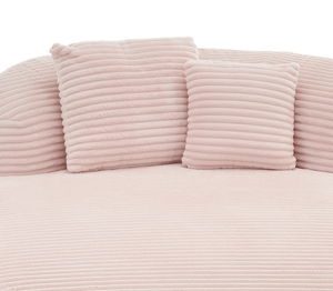 Modern Convertible Chaise Lounge <b>Sofa</b> Set <b>Sofa</b> Bed Eco-Friendly Modular Design Wood <b>Legs</b> 51.6" Length Includes Two Pillows Hotel - Product Image 4