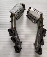Convertisseur catalytique d'échappement de haute qualité en acier inoxydable S409, marque YueYang, garantie 1 an, Kia Borrego 2009 Hyundai Genesis V6