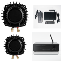 Samtronic Bass Shaker Kit für Gaming-Simulator mit Vibrationsgefühl, 100W Digitaler Verstärker, 2 Stück 6 Zoll 50W Bass Shaker