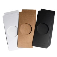 Étui de téléphone portable écologique, durable et réutilisable avec laminage mat et gaufrage, et dossiers en carton pour l'électronique grand public