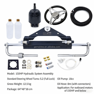 Kit di Sterzo Idraulico Fuoribordo 80HP/150HP/300HP/700HP per Imbarcazioni con Set Completo di Accessori - Product Image 4