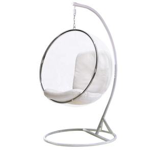 Sedia <span class=keywords><strong>a</strong></span> Uovo Moderna per Bambini, Divertente <span class=keywords><strong>Altalena</strong></span> <span class=keywords><strong>a</strong></span> Sfera in Acrilico Rosa per Camera da Letto, Hotel e Esterni, Arredamento Modulare in Plastica per Bambine - Product Image 5