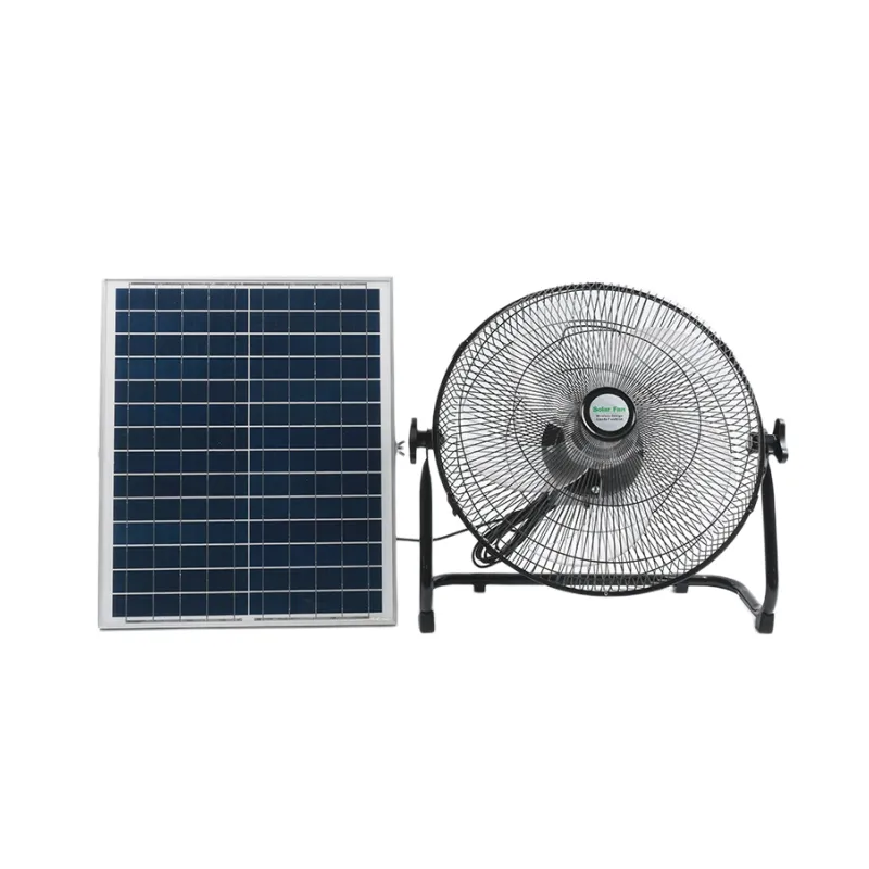 New outdoor stall camping fan Large capacity large power fan Industrial household portable charging solar fan