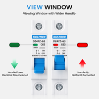 Solar-Energie Miniatur-Leitungsschutzschalter 1P 2P 3P 4P Polig 6A 10A 16A 20A 25A 32A 40A 50A 63A DC MCB PV-System