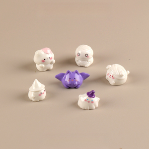 KI zhuojing Piccoli Ornamenti Paesaggistici per Piante Grasse, Nuova Simpatica Lanterna a Zucca, Fantasma, Vampiro, Portachiavi per Halloween - Product Image 3