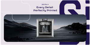 Imprimante 3D Qidi Tech Plus 4 haute vitesse, double engrenage, qualité industrielle professionnelle, chambre chauffante active, imprimante 3D FDM - Product Image 4