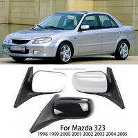 Espejo Lateral Eléctrico de 3 Cables, Espejos Retrovisores para Mazda 323, Retrovisor para Mazda 323 1998-2005