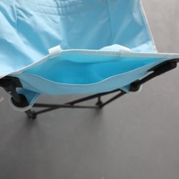 Chaise pliante HONGYI Moon Chair pour le camping, la pêche, les pique-niques, la plage, les marchés nocturnes, légère et portable