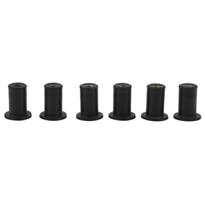 Clips de fixation automatique M3 M4 M5 M6 M8, insert d'expansion NBR, écrou à <span class=keywords><strong>rivet</strong></span> <span class=keywords><strong>aveugle</strong></span> en laiton et caoutchouc, vis, moto, poli, classe 6 pour l'exploitation minière - Product Image 5