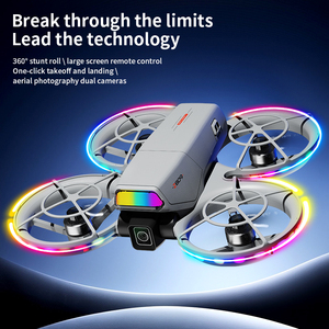 New Z809 Drone HD <b>Camera</b> WIFI FPV UAV 4.3Inch LCD <b>Remote</b> <b>Control</b> Optical Flow Positioning Quadcopter Aerial Photography Airplane - Product Image 2