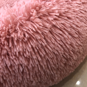 Pequeños animales de peluche redonda para mascotas gato cama cojín perro cama puede ser máquina lavada - Product Image 5