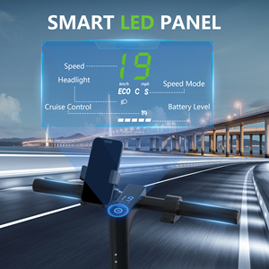 Scooter Eléctrico Plegable de 350W con Iluminación Frontal y Aplicación Inteligente, Disponible en Almacenes Locales de <span class=keywords><strong>la</strong></span> UE/Reino Unido - Product Image 4