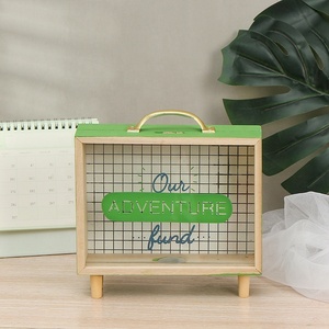 <span class=keywords><strong>Caja</strong></span> <span class=keywords><strong>de</strong></span> <span class=keywords><strong>ahorro</strong></span> <span class=keywords><strong>de</strong></span> monedas personalizada <span class=keywords><strong>de</strong></span> fábrica BSCI, hucha bonita para niños, <span class=keywords><strong>caja</strong></span> <span class=keywords><strong>de</strong></span> dinero <span class=keywords><strong>de</strong></span> madera con asa para monedas - Product Image 3