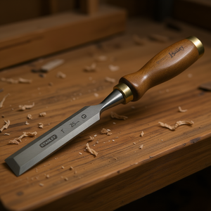 Cincel Stanley de 25 mm para trabajar la madera con mango de madera - Product Image 3