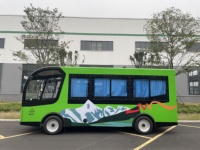 DOAD Navette électrique de luxe 17 places à direction à gauche pour les centres de villégiature et les visites panoramiques