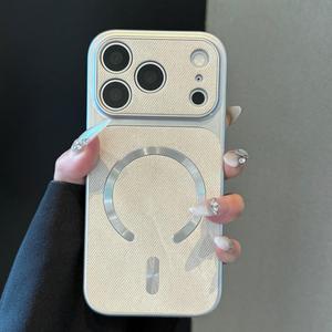 เคสหน้าต่างใหญ่ 18 ช่อง รุ่นใหม่ สำหรับ Apple 17 Pro Max  เนื้อผ้าเดนิมสุดหรูสำหรับ iPhone 16 เปลี่ยนสไตล์ได้ทันที - Product Image 4