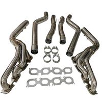 Collecteurs longs en acier inoxydable 304 haute performance JTLD pour Mercedes-Benz W204 AMG M156 C63 6.2L V8