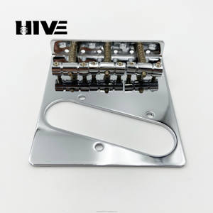 Réglage de cheville de réglage à trois cordes monté sur pont de guitare électrique TL de haute qualité pour plaque de Tension de pont de guitare électrique <span class=keywords><strong>TELE</strong></span> - Product Image 5