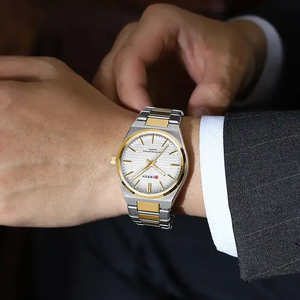 CURREN 8439 ส่องสว่างมือสแตนเลส 3ATM กันน้ําคุณภาพสูงผู้ชายนาฬิกาควอทซ์ - Product Image 3