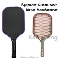 Raquette de pickleball Candy Cannon T700 en fibre de carbone, noyau en nid d'abeille, durable, légère, design sans bordure, USAPA, portable, 16/14 mm