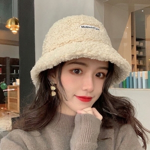 <span class=keywords><strong>Cappello</strong></span> da pescatore in morbido pile Sherpa per uomo e <span class=keywords><strong>donna</strong></span>, caldo berretto in pelliccia <span class=keywords><strong>Teddy</strong></span>, <span class=keywords><strong>cappello</strong></span> invernale in bouclé lavato con patch - Product Image 4