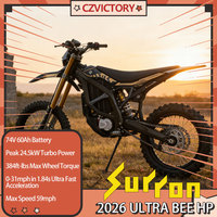 2026 STOCK 24.5kW 74V 60Ah Noir Usine Surron Ultra Bee pour Expédition Immédiate