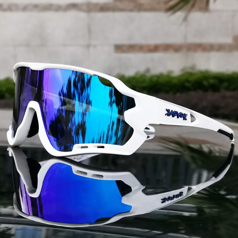SUNPOLY Designer New Product TR90 Frame Mountain Biking Glasses Men Sports Sunglasses