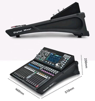 NOUVEAU Mixeur audio numérique professionnel en métal et plastique PT16-24-32 canaux, contrôleur DJ, Bluetooth, USB, sortie MONO/stéréo pour mariage