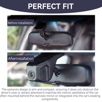 Kamera Dasbor 4K Dual Lensa dengan G-Sensor, Rekam Berulang, Universal, Kabel Pengisian Daya WiFi, Model Audi A4 A1 A3 A8, Garansi 1 Tahun