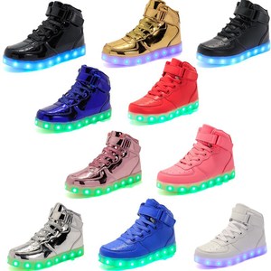 Zapatos con luces LED para actividades casuales y deportivas, zapatos recargables y luminosos, zapatos con diodos emisores de luz. - Product Image 1