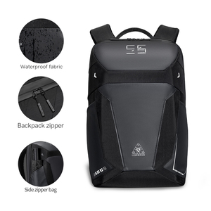 Sac à dos intelligent LED pour jeux vidéo, résistant à l'eau, pour <span class=keywords><strong>moto</strong></span> et activités de plein air, sac technique avec poche cachée - Product Image 5